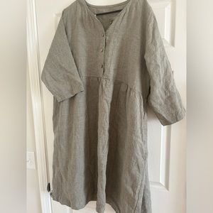 Linen dress